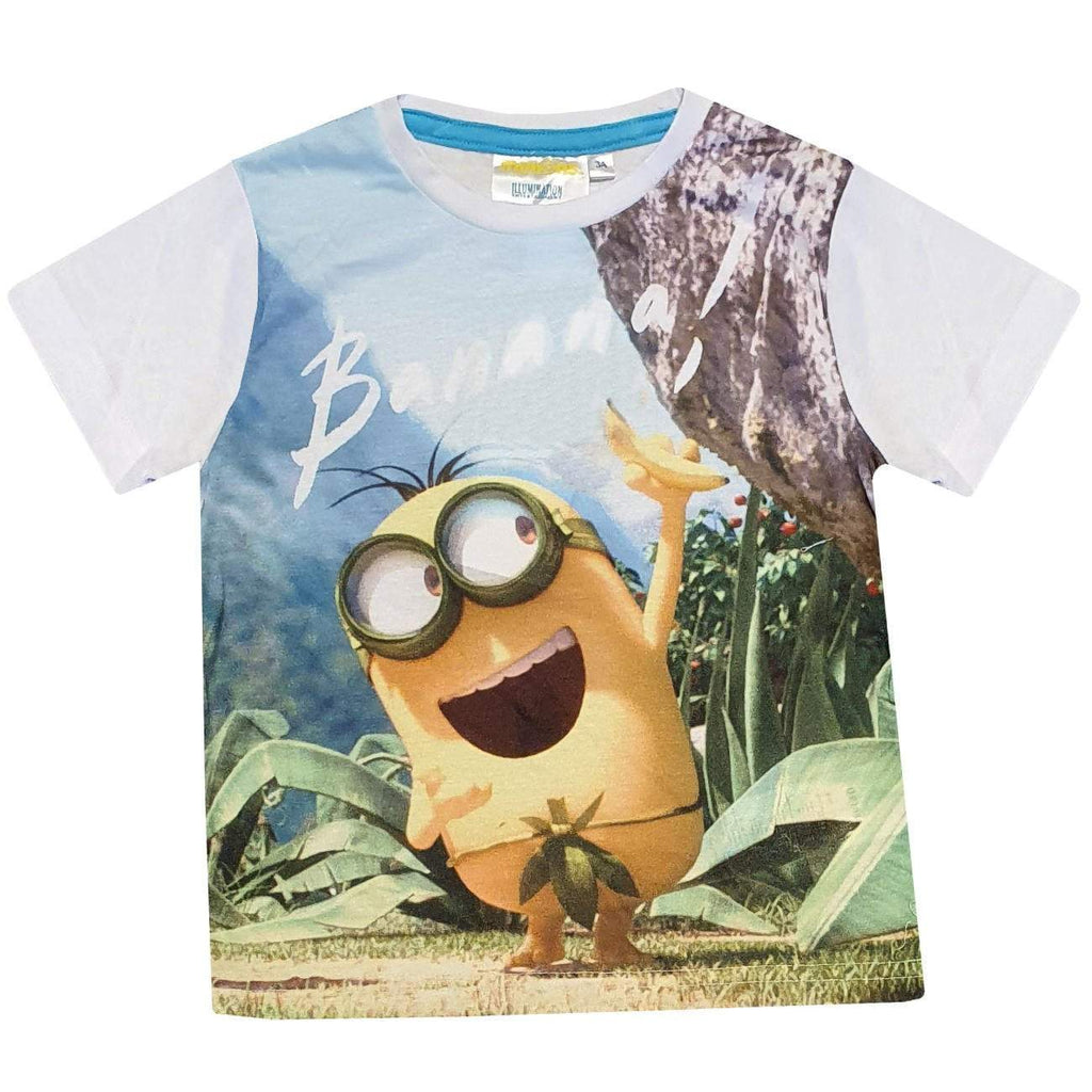 Minion Boys T-Shirt Short Sleeve - Super Heroes Warehouse